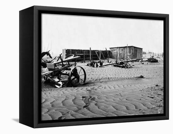 Dust Bowl, C1936-Dorothea Lange-Framed Premier Image Canvas