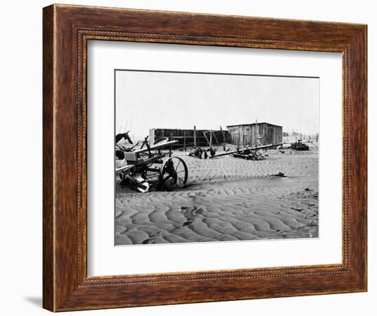 Dust Bowl, C1936-Dorothea Lange-Framed Photographic Print