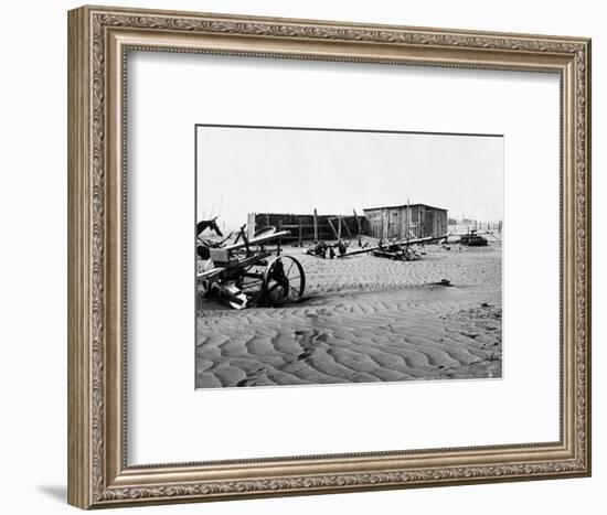 Dust Bowl, C1936-Dorothea Lange-Framed Photographic Print