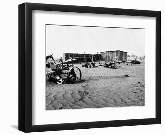 Dust Bowl, C1936-Dorothea Lange-Framed Photographic Print