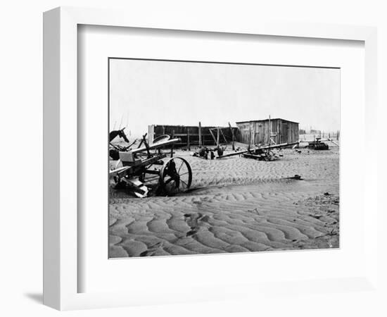 Dust Bowl, C1936-Dorothea Lange-Framed Photographic Print