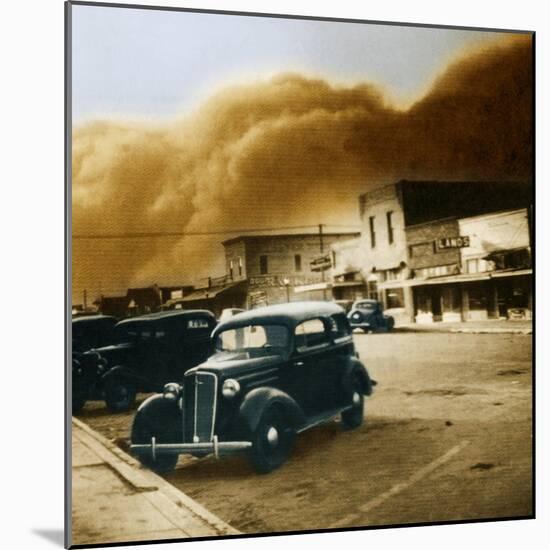 Dust Bowl of the 1930's, Elkhart, Kansas-Science Source-Mounted Giclee Print