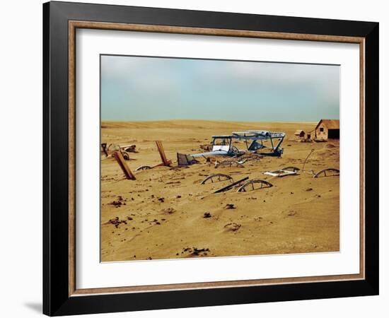 Dust Bowl-Science Source-Framed Giclee Print