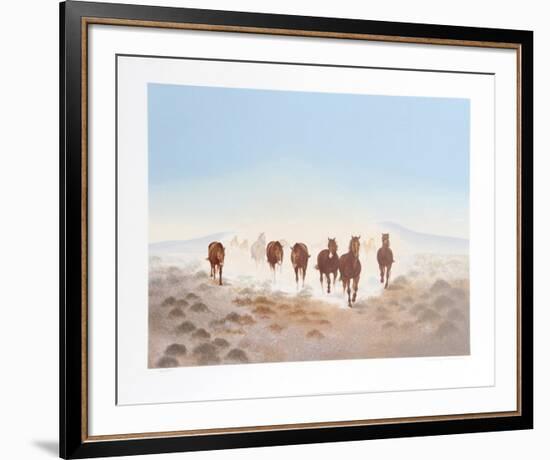 Dust In The Desert-Gwendolyn Branstetter-Framed Limited Edition