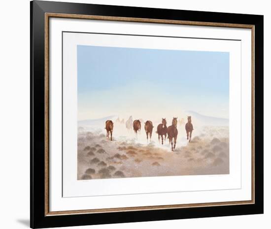 Dust In The Desert-Gwendolyn Branstetter-Framed Limited Edition