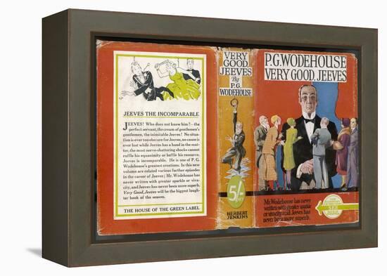 Dust Jacket of Very Good Jeeves-Author: Sir-Framed Premier Image Canvas