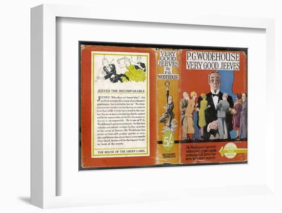 Dust Jacket of Very Good Jeeves-Author: Sir-Framed Photographic Print