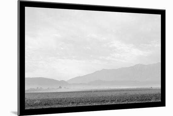 Dust Storm over the Manzanar Relocation Camp-Ansel Adams-Mounted Art Print