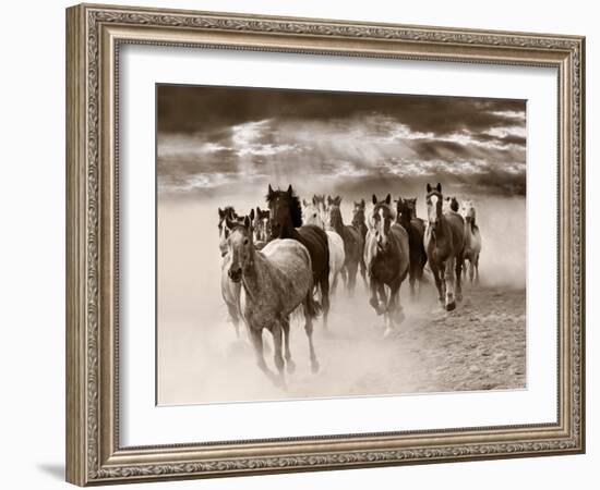 Dust & Thunder, Rothbury, Michigan '07-Monte Nagler-Framed Photographic Print