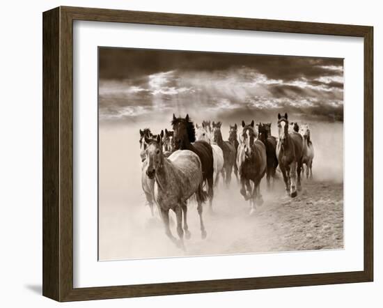 Dust & Thunder, Rothbury, Michigan '07-Monte Nagler-Framed Photographic Print