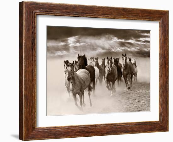 Dust & Thunder, Rothbury, Michigan '07-Monte Nagler-Framed Photographic Print