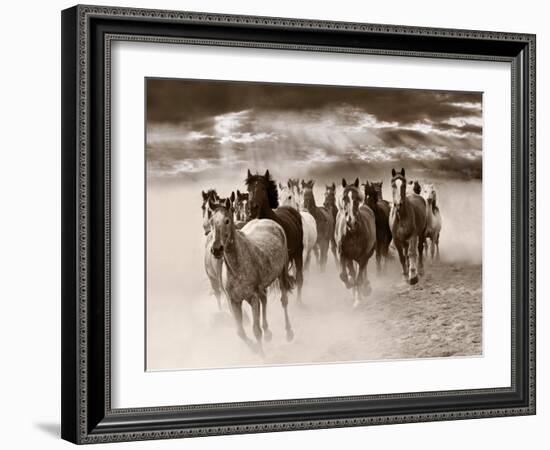 Dust & Thunder, Rothbury, Michigan '07-Monte Nagler-Framed Photographic Print