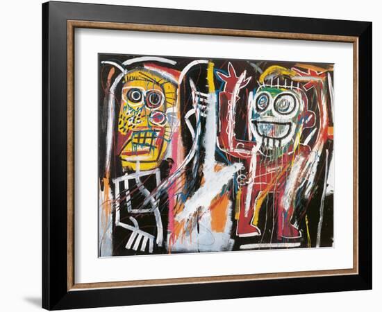 Dustheads, 1982-Jean-Michel Basquiat-Framed Giclee Print