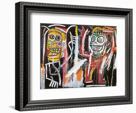 Dustheads, 1982-Jean-Michel Basquiat-Framed Premium Giclee Print