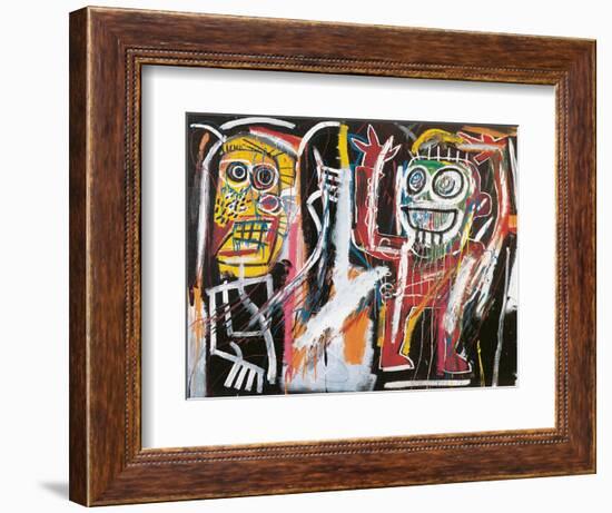 Dustheads, 1982-Jean-Michel Basquiat-Framed Giclee Print