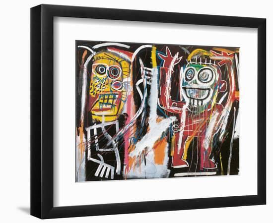 Dustheads, 1982-Jean-Michel Basquiat-Framed Giclee Print