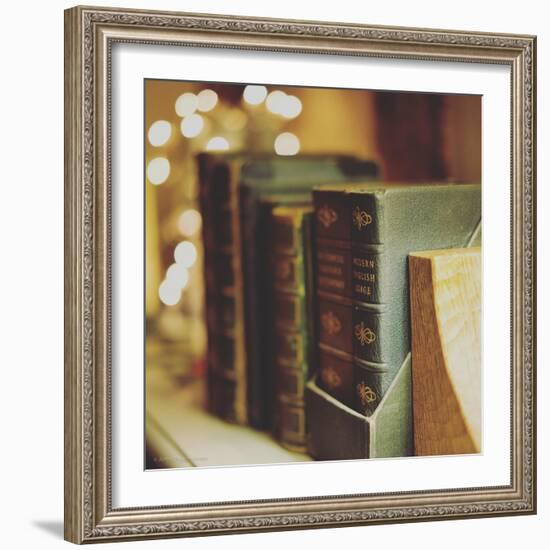 Dusty Books-Tim Kahane-Framed Photographic Print