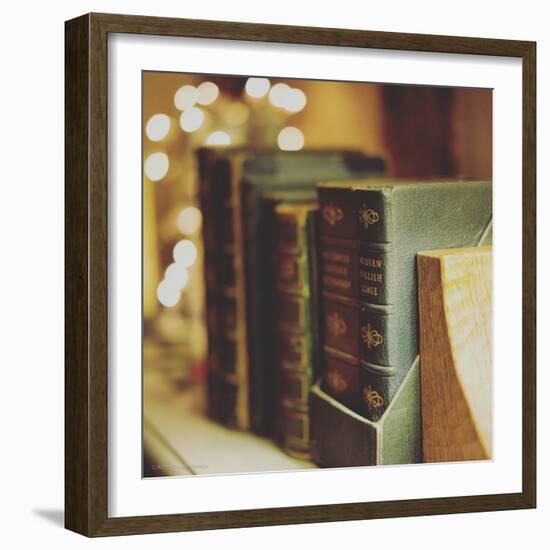 Dusty Books-Tim Kahane-Framed Photographic Print