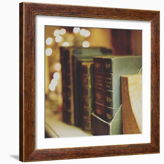 Dusty Books-Tim Kahane-Framed Photographic Print