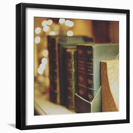 Dusty Books-Tim Kahane-Framed Photographic Print