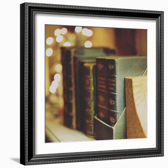 Dusty Books-Tim Kahane-Framed Photographic Print