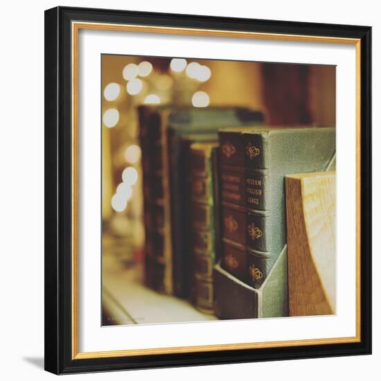 Dusty Books-Tim Kahane-Framed Photographic Print