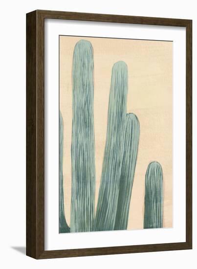 Dusty Cacti II-null-Framed Art Print