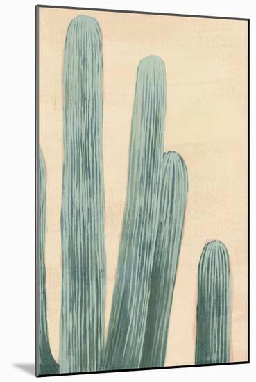 Dusty Cacti II-null-Mounted Art Print