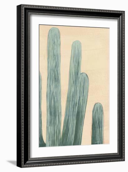 Dusty Cacti II-null-Framed Art Print