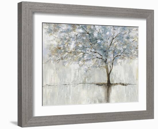 Dusty Indigo Forest-Allison Pearce-Framed Art Print