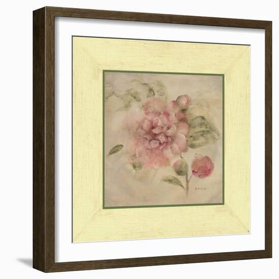 Dusty Pink Rose-Cheri Blum-Framed Art Print