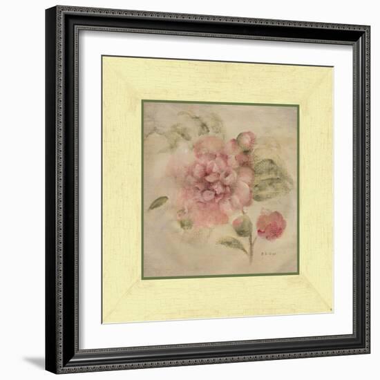 Dusty Pink Rose-Cheri Blum-Framed Art Print