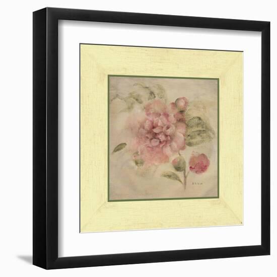 Dusty Pink Rose-Cheri Blum-Framed Art Print