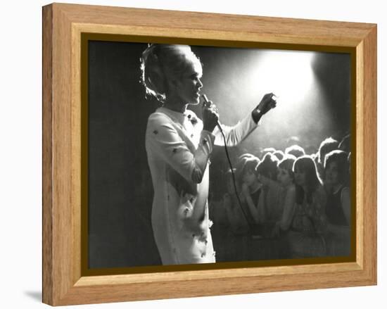 Dusty Springfield in the Light-Associated Newspapers-Framed Stretched Canvas