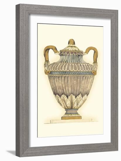 Dusty Urn Sketch I-Jennifer Goldberger-Framed Art Print