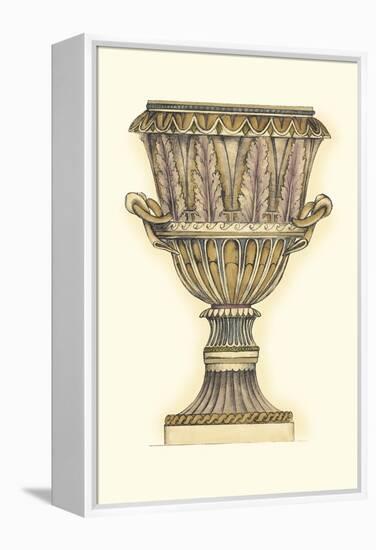 Dusty Urn Sketch II-Jennifer Goldberger-Framed Stretched Canvas