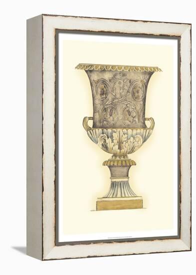 Dusty Urn Sketch III-Jennifer Goldberger-Framed Stretched Canvas