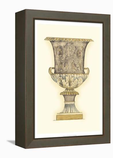 Dusty Urn Sketch III-Jennifer Goldberger-Framed Stretched Canvas