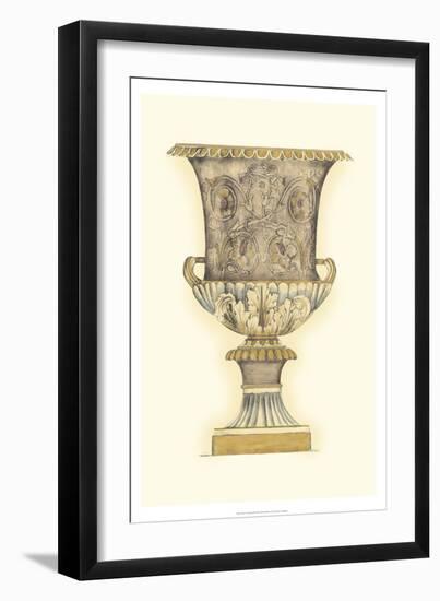 Dusty Urn Sketch III-Jennifer Goldberger-Framed Art Print