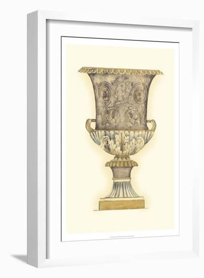 Dusty Urn Sketch III-Jennifer Goldberger-Framed Art Print