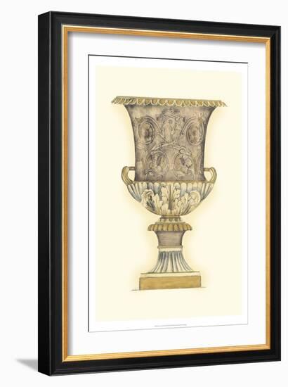 Dusty Urn Sketch III-Jennifer Goldberger-Framed Art Print