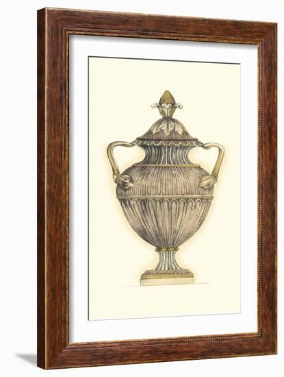 Dusty Urn Sketch IV-Jennifer Goldberger-Framed Art Print