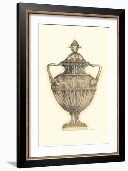 Dusty Urn Sketch IV-Jennifer Goldberger-Framed Art Print