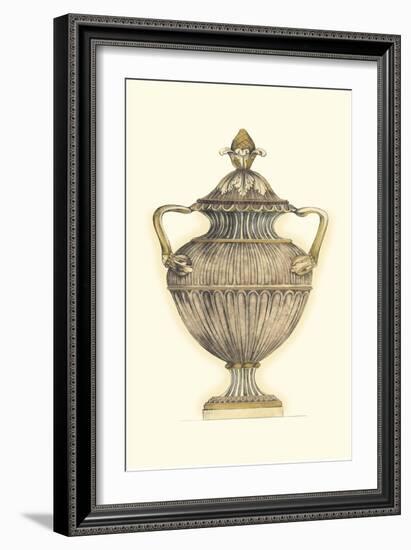 Dusty Urn Sketch IV-Jennifer Goldberger-Framed Premium Giclee Print