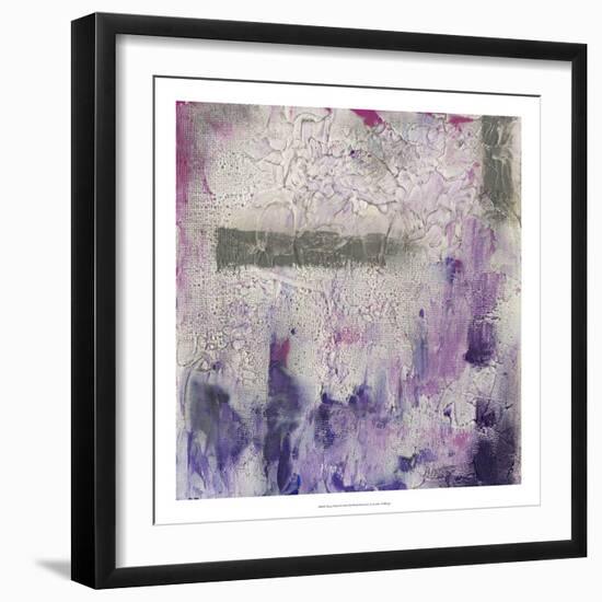 Dusty Violet I-Jennifer Goldberger-Framed Art Print