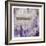 Dusty Violet I-Jennifer Goldberger-Framed Art Print