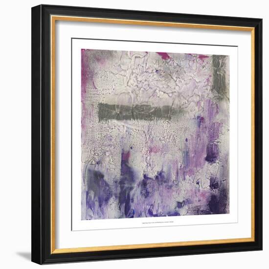 Dusty Violet I-Jennifer Goldberger-Framed Art Print