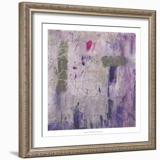 Dusty Violet II-Jennifer Goldberger-Framed Art Print