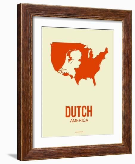 Dutch America Poster 1-NaxArt-Framed Art Print