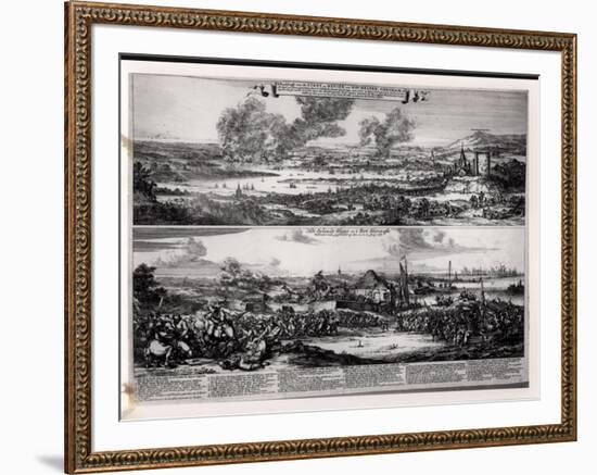 Dutch Attack on the River Medway 20th and 21st June 1667-Romeyn De Hooghe-Framed Giclee Print